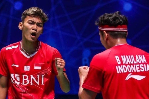 Pasangan ganda putra Indonesia, Muhammad Shohibul Fikri dan Bagas Maulana, mencetak sejarah baru di ajang All England 2025.